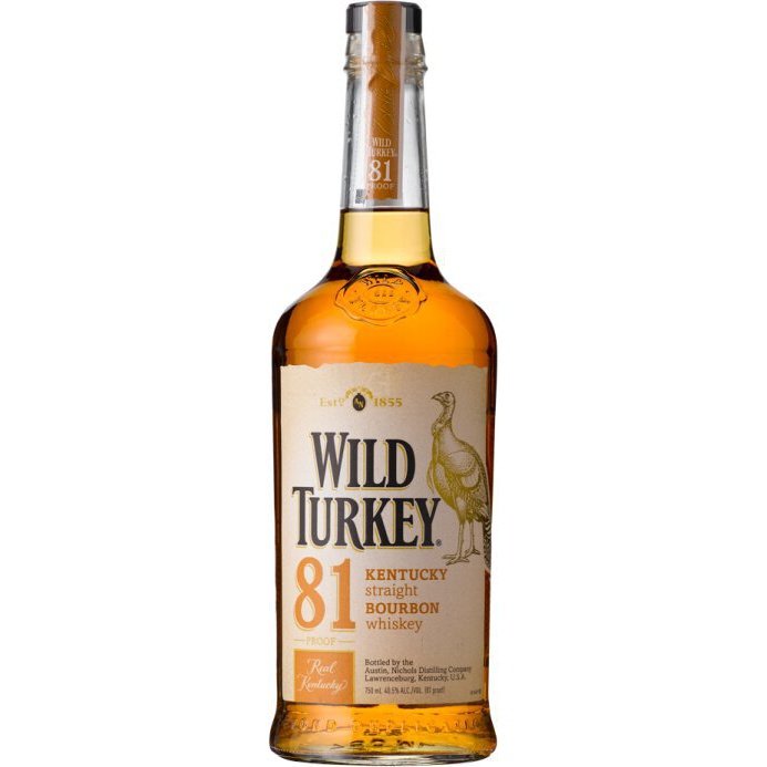 Wild Turkey 81 Proof Kentucky Straight Bourbon