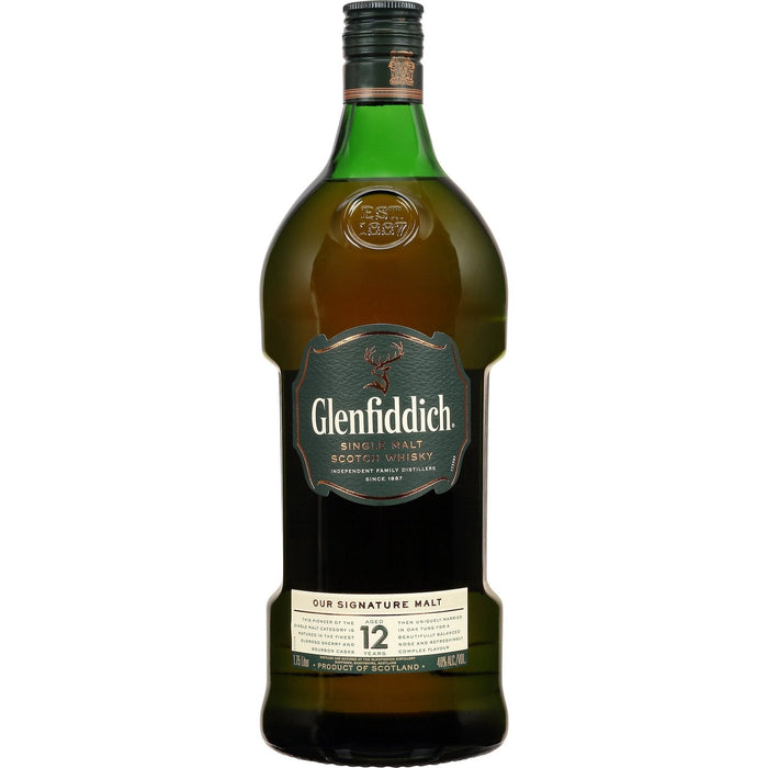 Glenfiddich 12 Year Old Single Malt Scotch Whisky