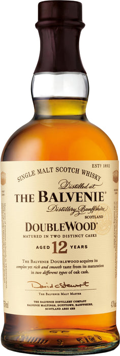 Balvenie 12 Year DoubleWood Single Malt Scotch Whisky - All Kosher Wines - kosher