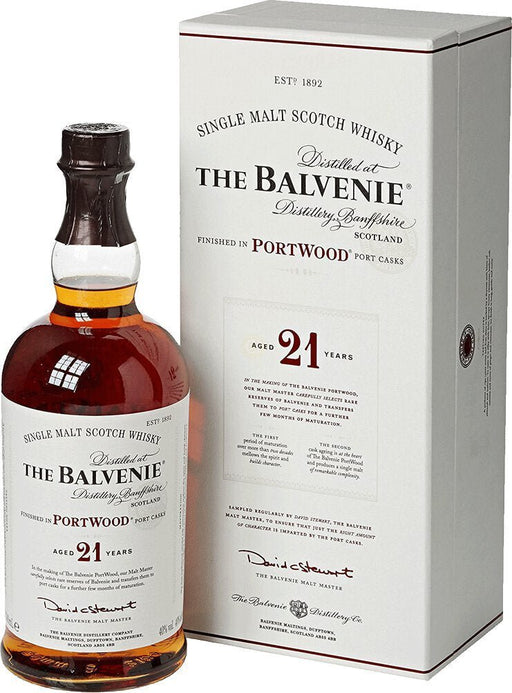 Balvenie 21 Year PortWood Single Malt Scotch Whisky - All Kosher Wines - kosher