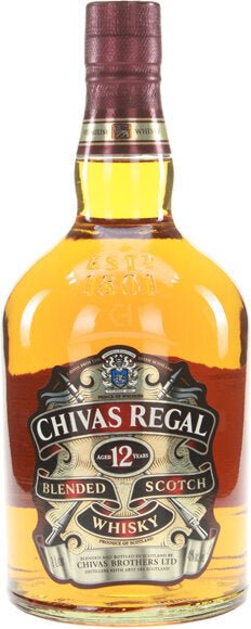 Chivas Regal 12 Year Scotch Whisky - All Kosher Wines - kosher