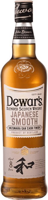 Dewars 8yr Japanese Smooth Cask Finish Blended Scotch Whiskey - All Kosher Wines - kosher