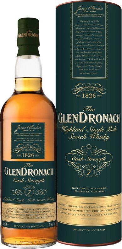 Glendronach Scotch Cask Strength No. 7 - All Kosher Wines - kosher