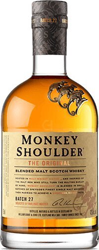 Monkey Shoulder Blended Malt Scotch Whisky - All Kosher Wines - kosher