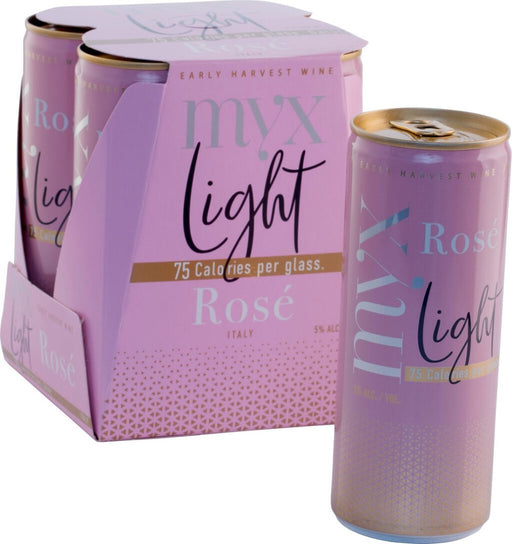 Myx Light Rose 4pk Cans 75 Calories Per Glass - All Kosher Wines - kosher