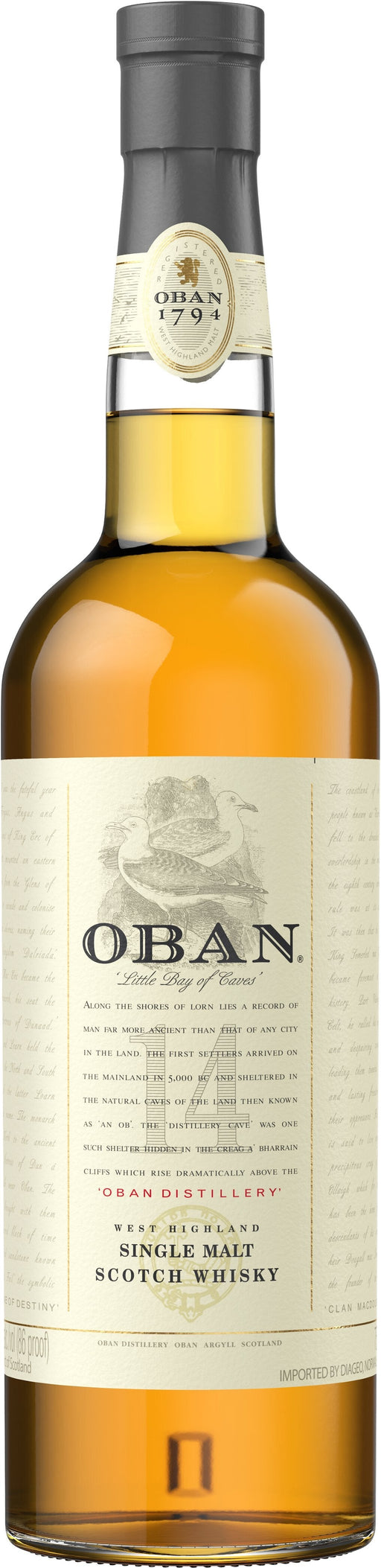 Oban 14 Year Single Malt Scotch Whisky - All Kosher Wines - kosher