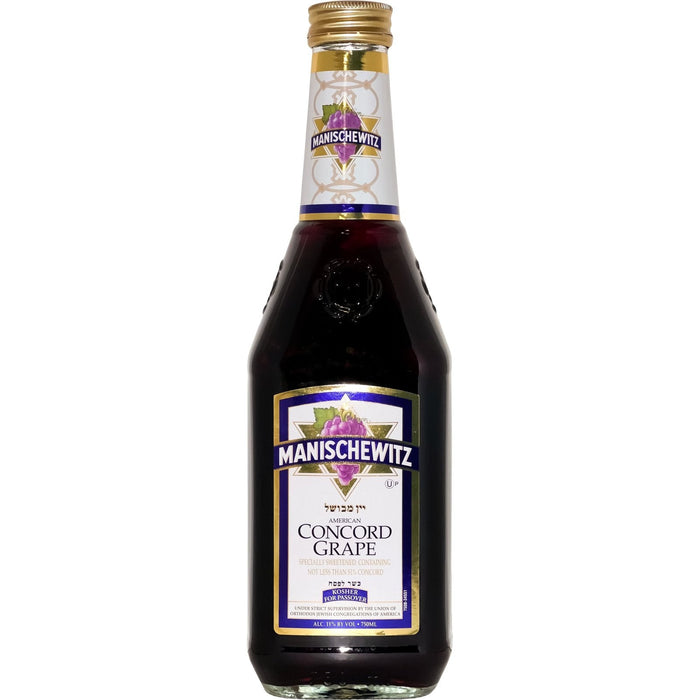 Manischewitz Concord Grape Wine KOSHER