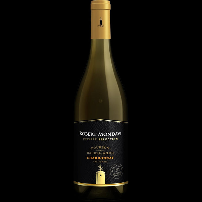 Robert Mondavi Private Selection Bourbon Barrel Aged Chardonnay - All Kosher Wines - kosher