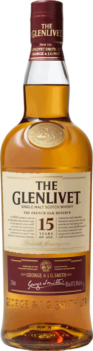 The Glenlivet Single Malt Scotch Whisky 15 Year - All Kosher Wines - kosher