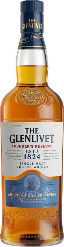 The Glenlivet Single Malt Scotch Whisky Founder's Reserve - All Kosher Wines - kosher