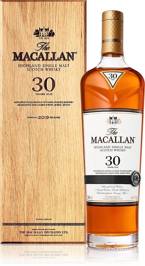 The Macallan 30 Year Old Sherry Oak Highland Single Malt Scotch Whisky - All Kosher Wines - kosher